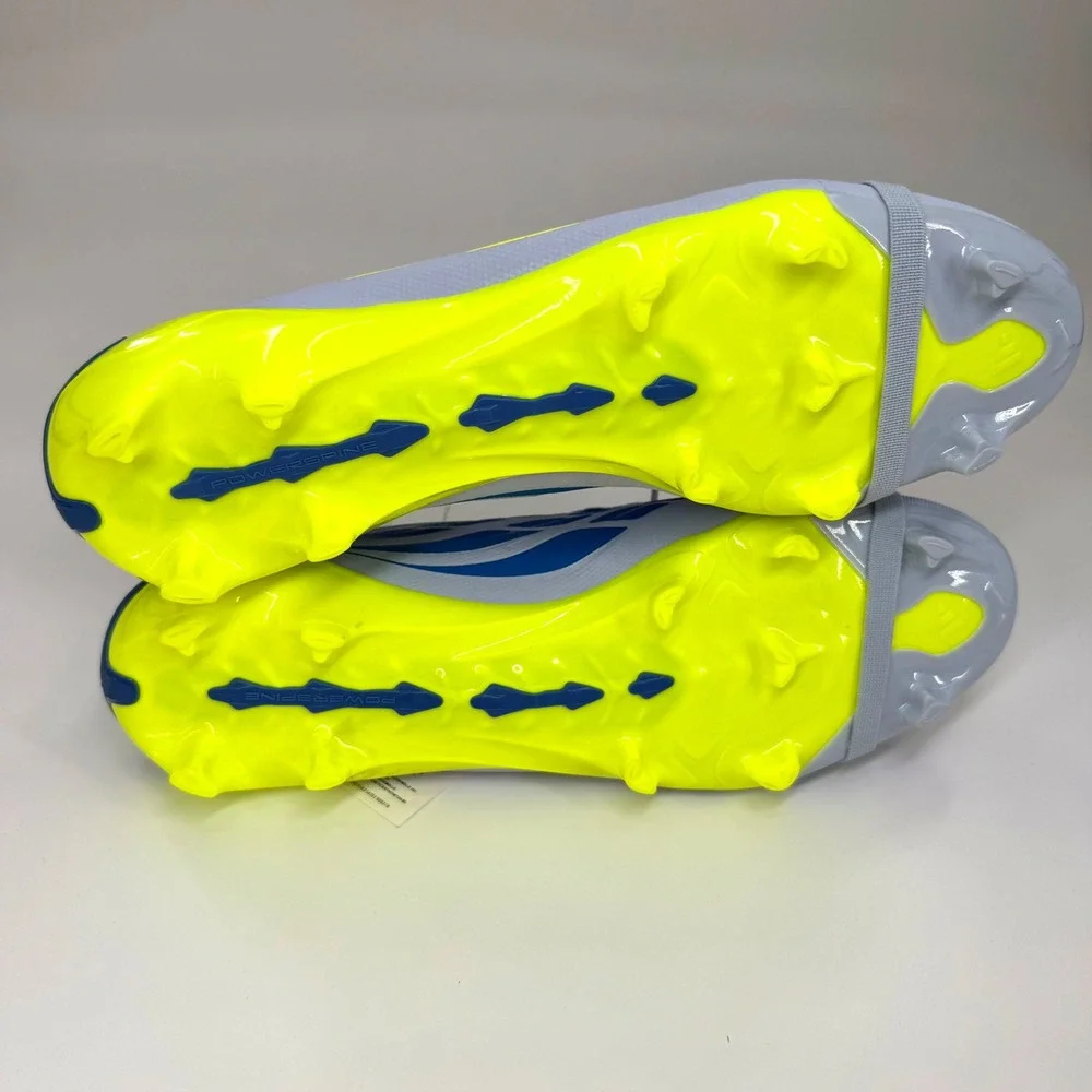 adidas Predator Pro Soccer Cleats Mens 12 Blue Yellow NWT Foldover Tongue